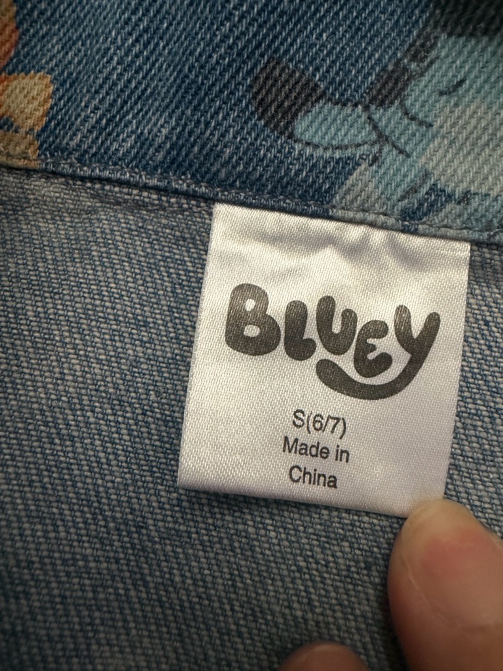 Bluey Denim Jean Jacket - Picture 5 of 5
